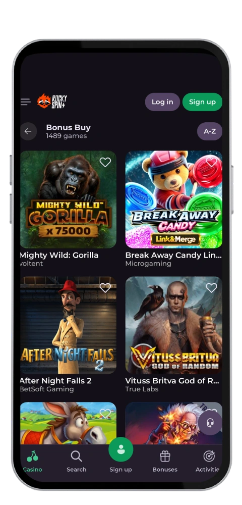 RockySpin online casino